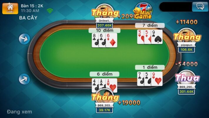Mẹo Chơi ba cây 789Club Hiệu Quả